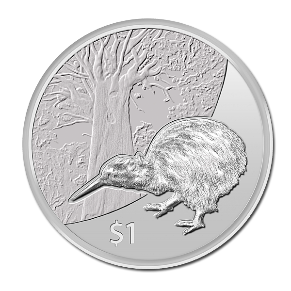 2013 1oz Silver KIWI - Blister Pack - Click Image to Close